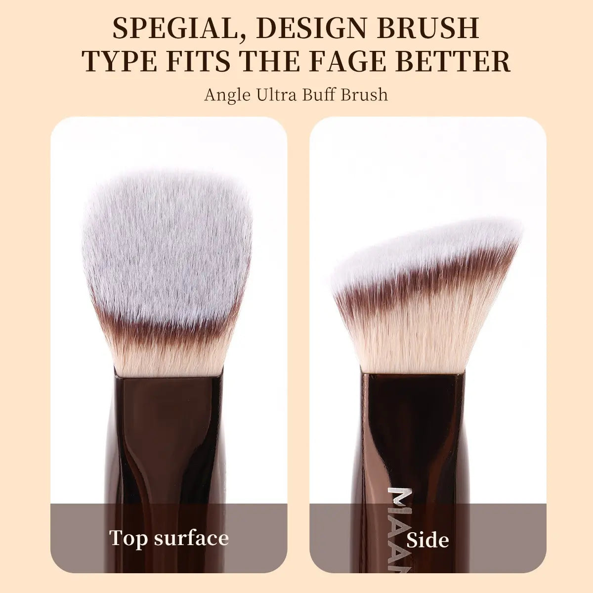 Maange 28-Piece Makeup Brush Set | Brushes, Puffs & Storage Box