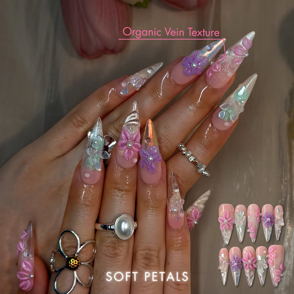 Nailphoria Spring Reverie Collection — Handmade Press-On Nails