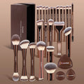 Maange 28-Piece Makeup Brush Set | Brushes, Puffs & Storage Box
