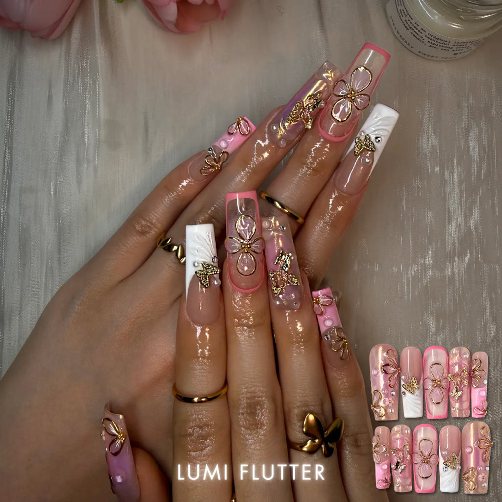 Nailphoria Spring Reverie Collection — Handmade Press-On Nails