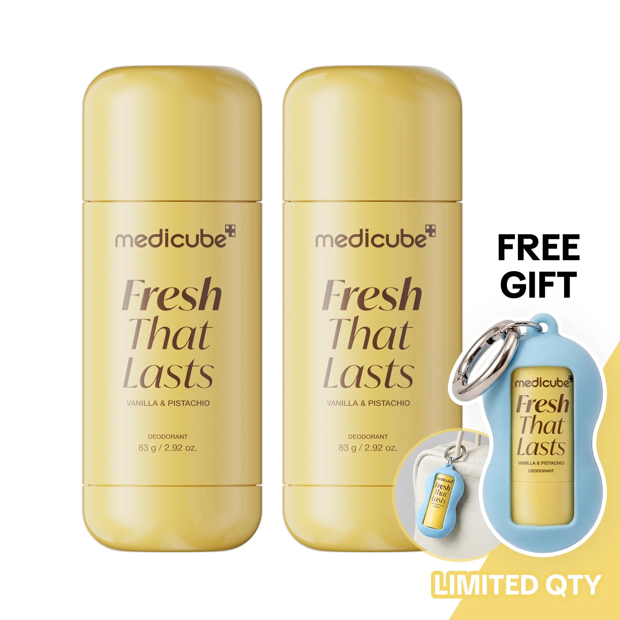 Medicube Vanilla & Pistachio Deodorant | Aluminum-Free Skincare Deodorant