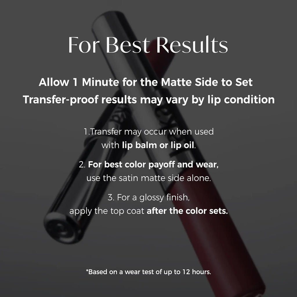 [Laka] Perfect Twin Lip | Dual-Ended Matte Lipstick & Gloss