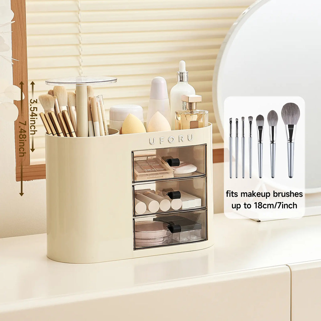UFORU Makeup Organizer with Drawers | Vanity Cosmetic Storage