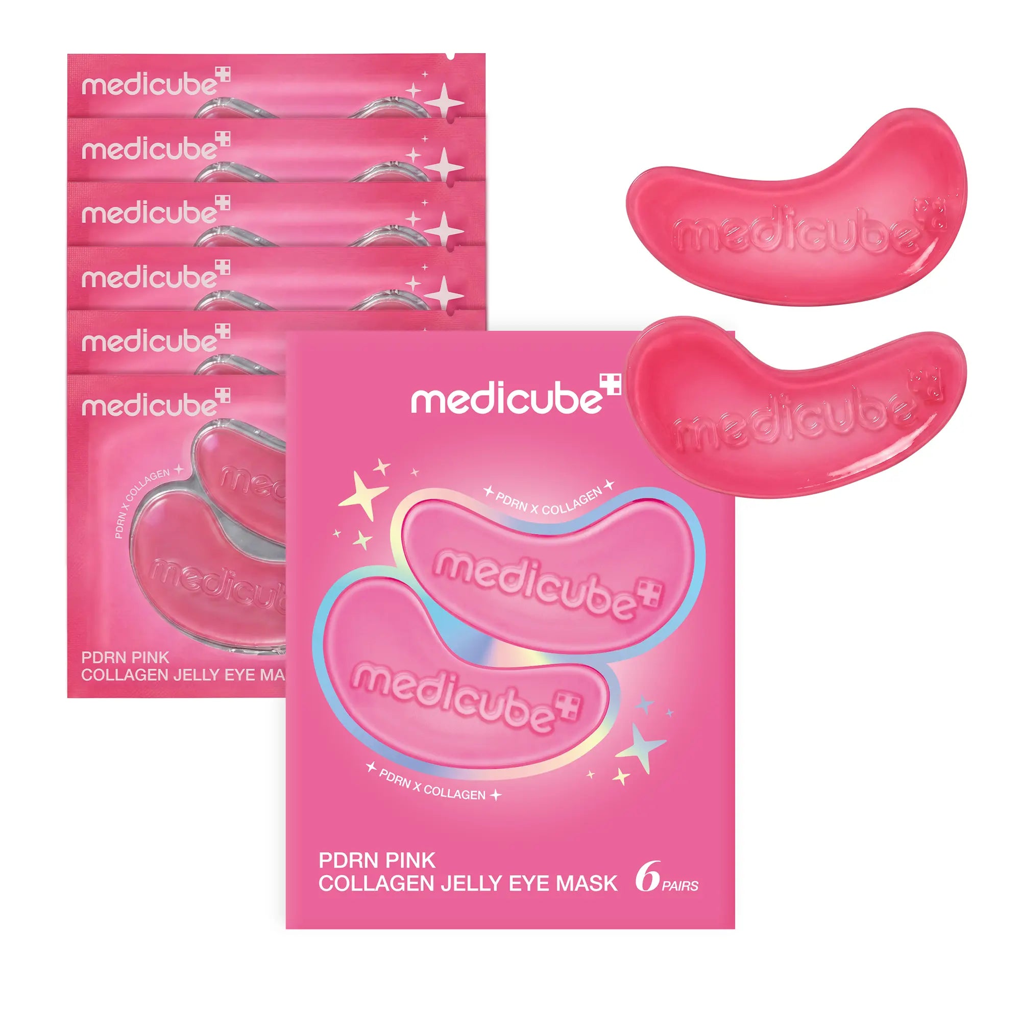 Medicube PDRN Pink Collagen Jelly Eye Mask | Hydrogel Eye Patches
