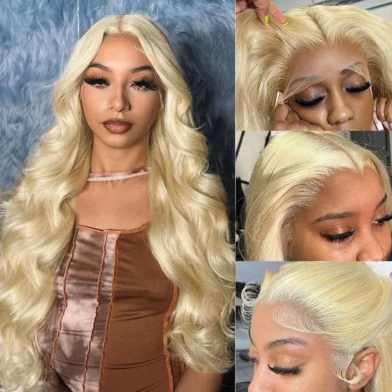 Hot Star 613 Blonde 13x6 HD Lace Front Human Hair Wig