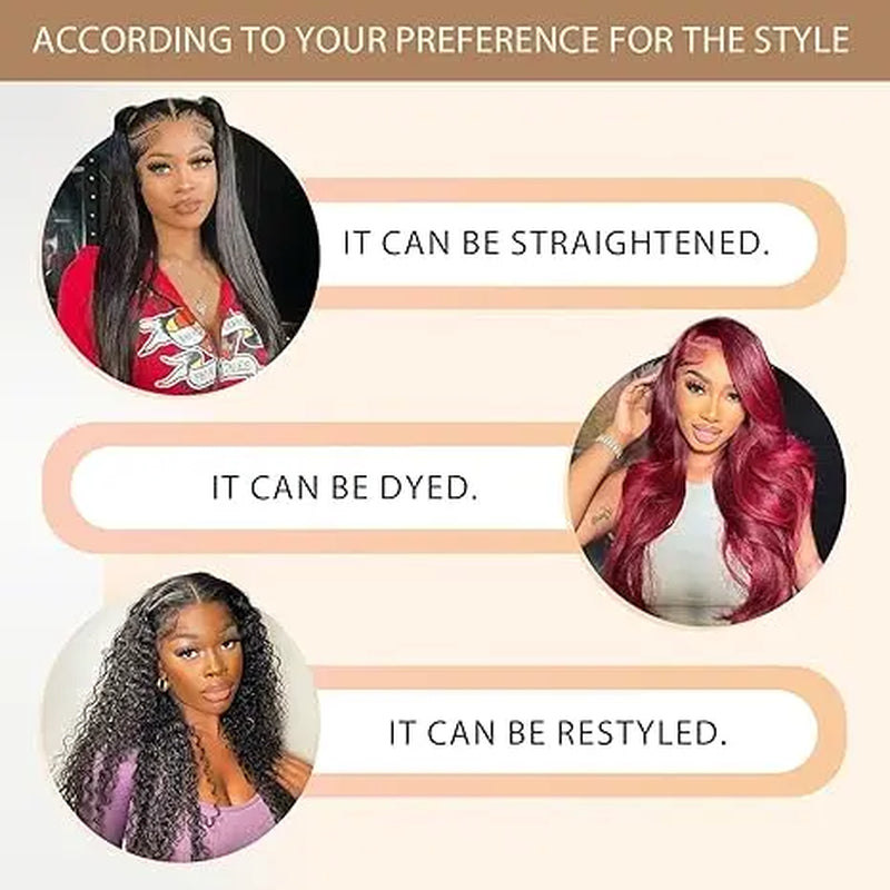 Tuneful 13x6 Body Wave Lace Front Human Hair Wig — Pre-Plucked 180% Density HD Lace