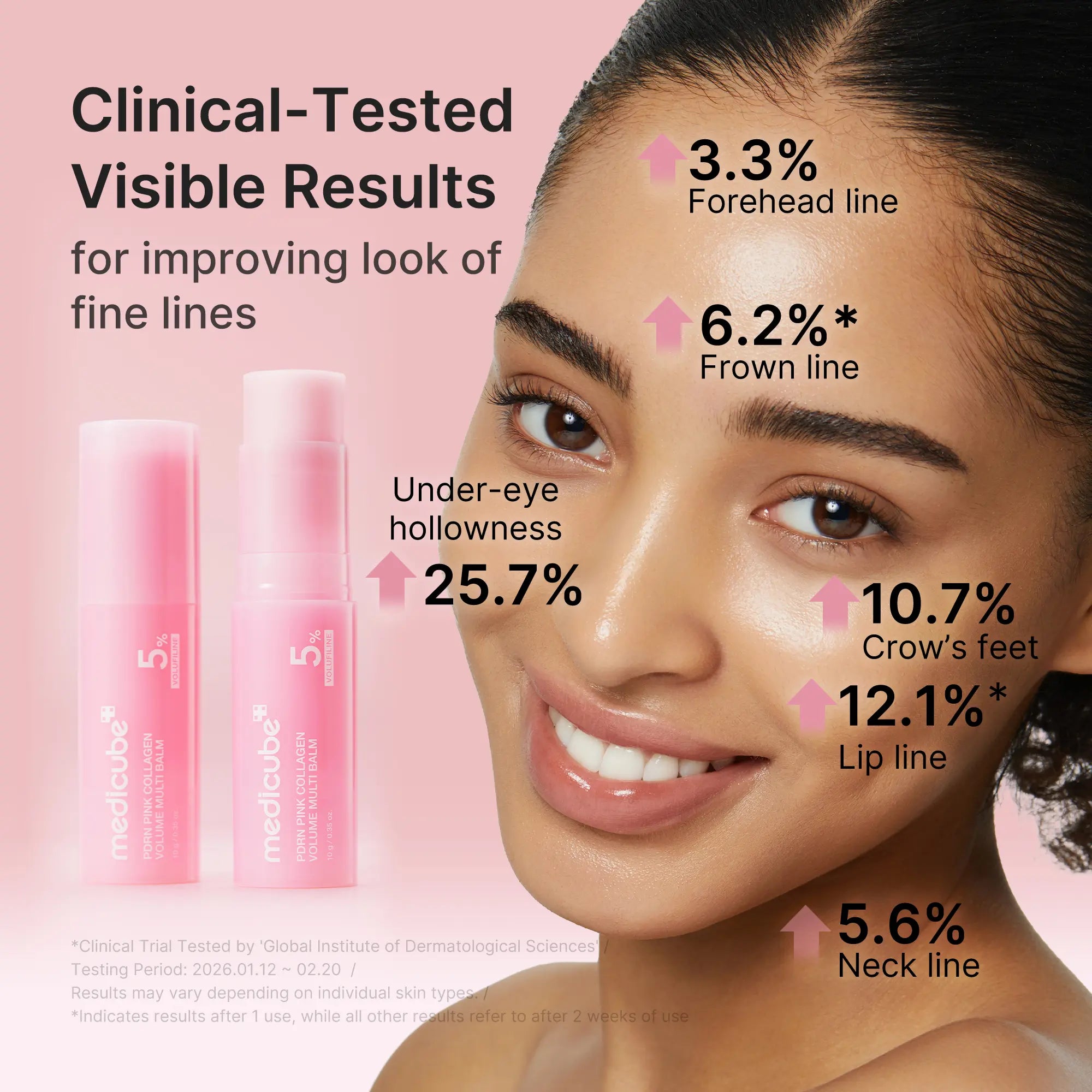 Medicube PDRN Pink Collagen Volume Multi Balm | Korean Skincare Stick