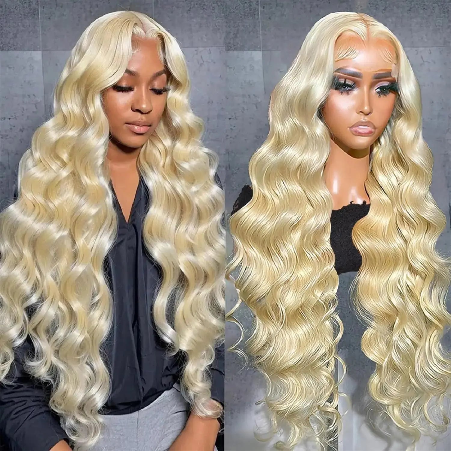 Hot Star 613 Blonde 13x6 HD Lace Front Human Hair Wig