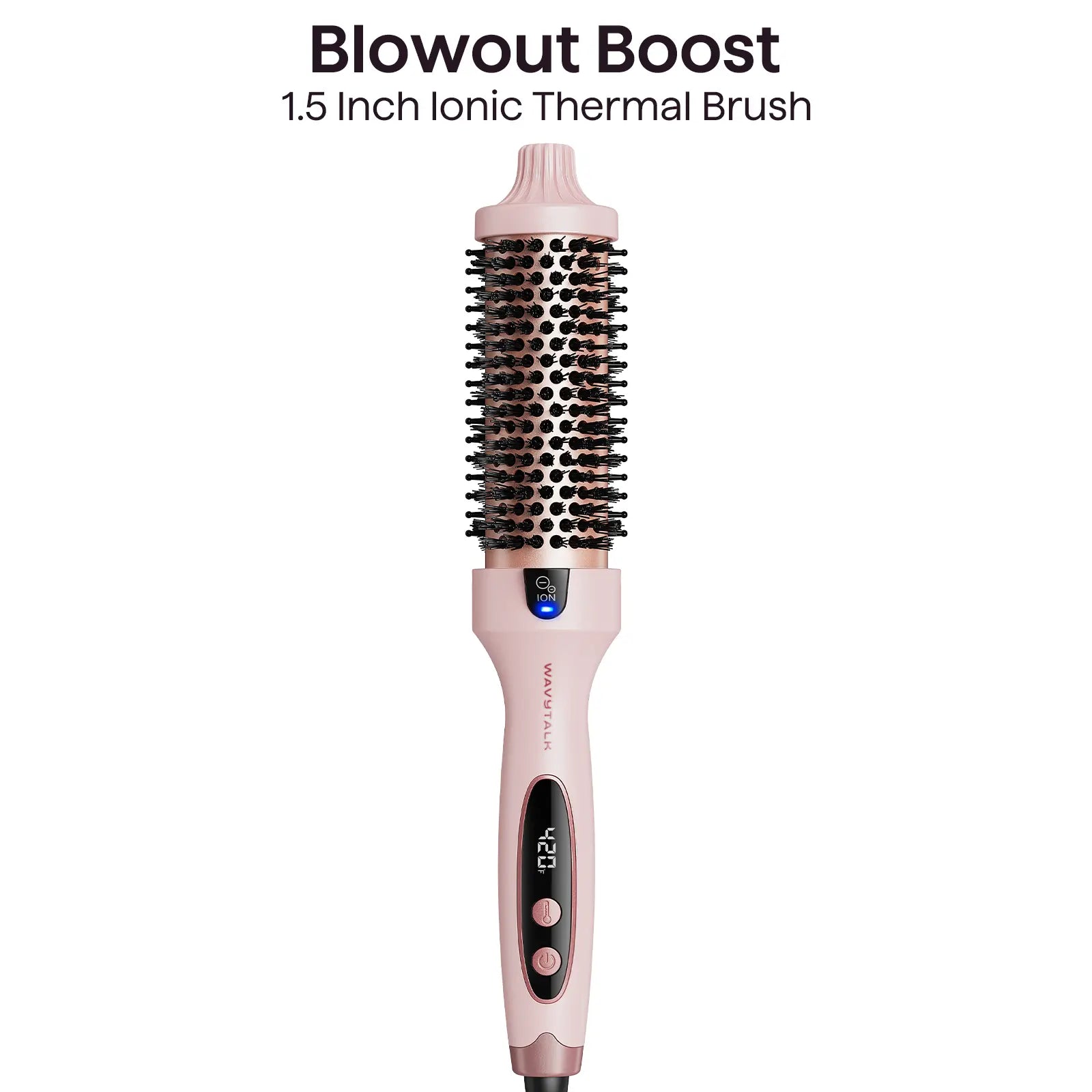 Wavytalk Blowout Boost Ionic Thermal Brush | LED Heated Brush