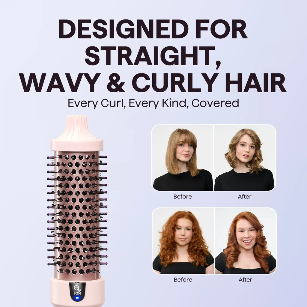 Wavytalk Blowout Boost Ionic Thermal Brush | LED Heated Brush
