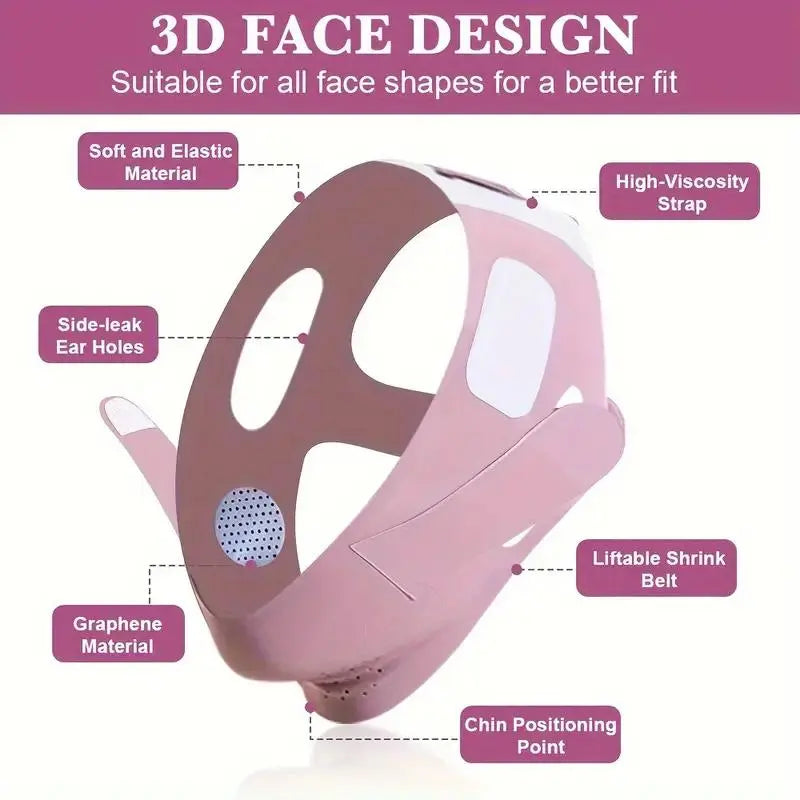 V-Line Lifting Face Strap | Adjustable Facial Sculpting Belt