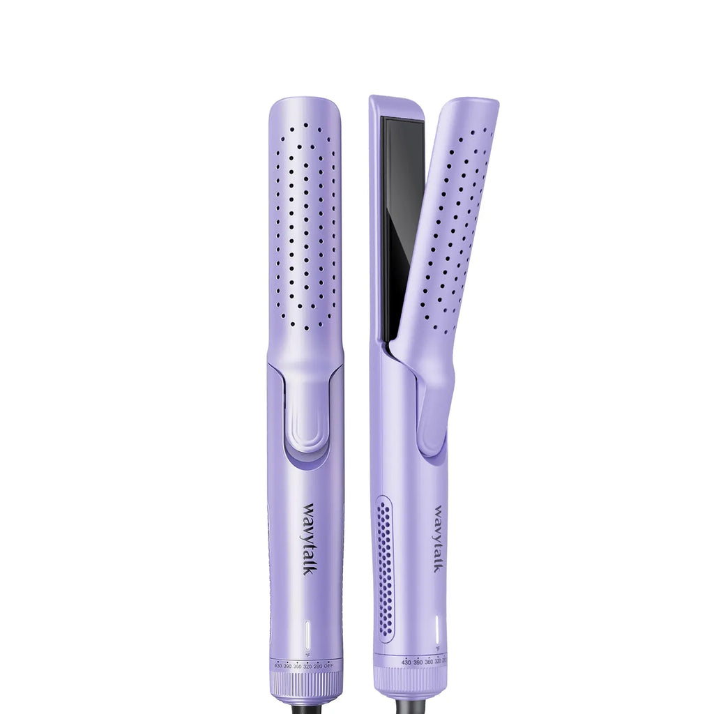 Wavytalk Whirlwind Curl | 360° Airflow Straightener & Curler