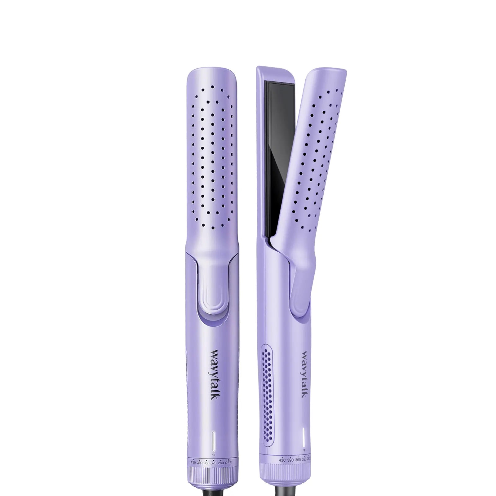 Wavytalk Whirlwind Curl | 360° Airflow Straightener & Curler