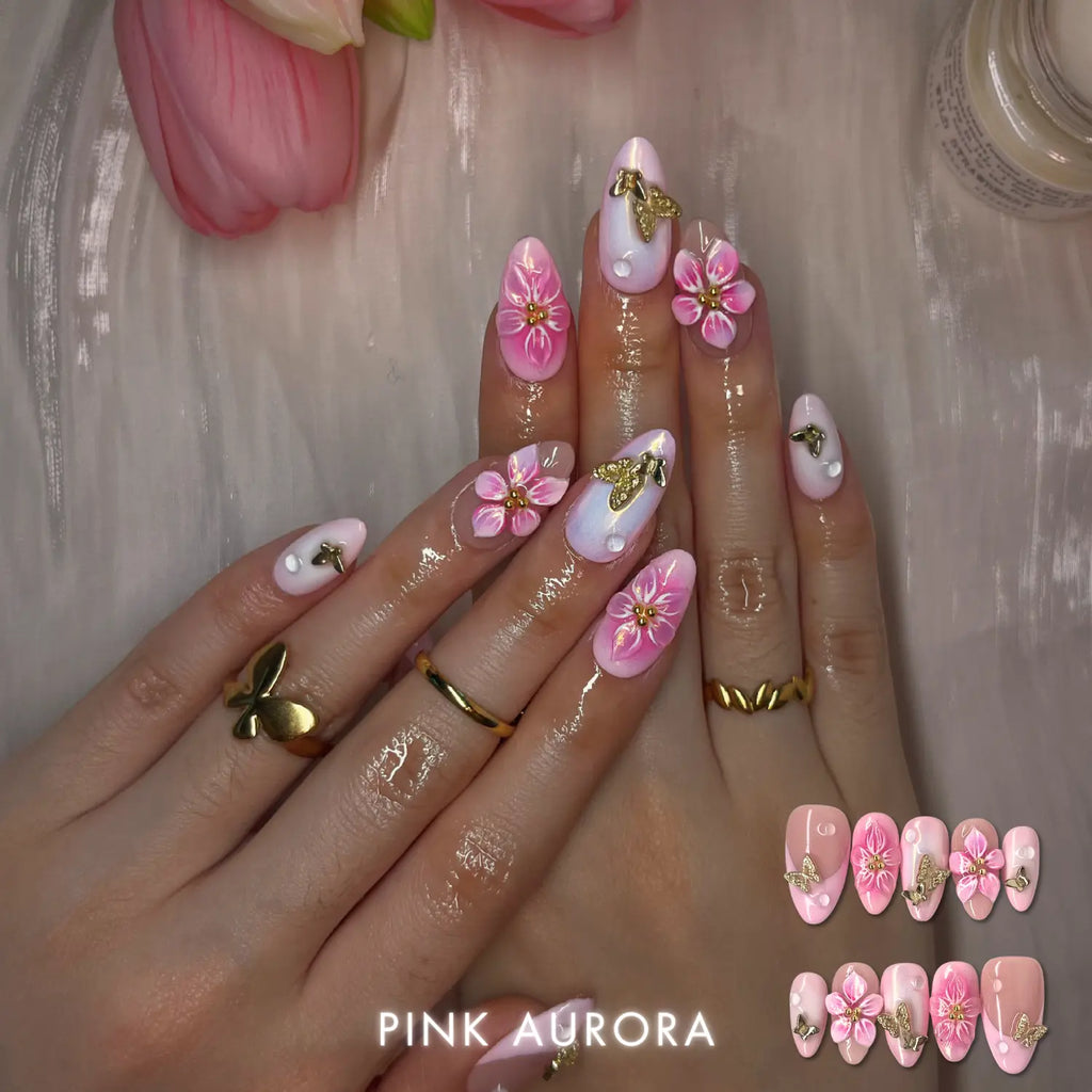 Nailphoria Spring Reverie Collection — Handmade Press-On Nails