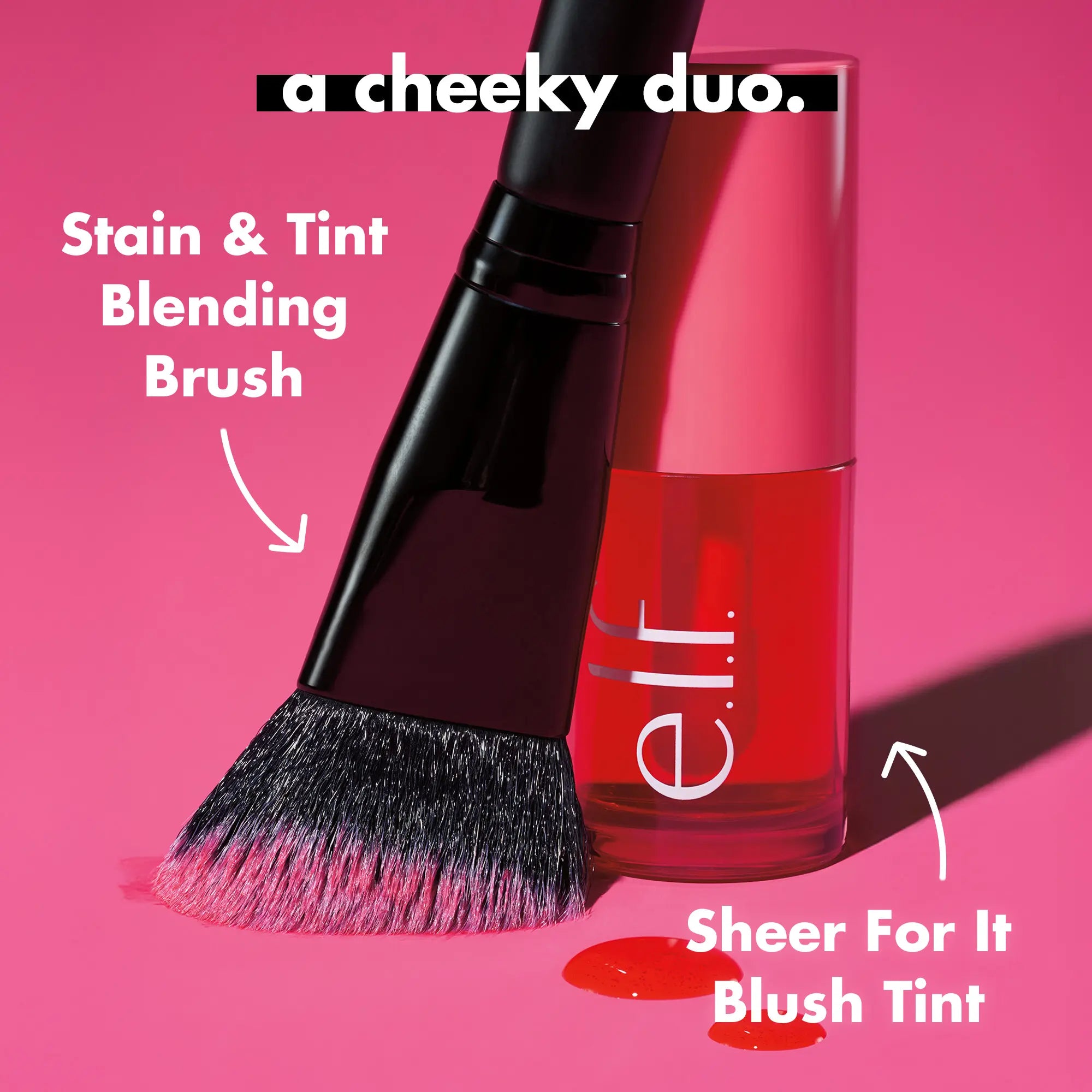 e.l.f. Sheer For It Blush Tint & Lip Stain | Multi-Use Tint
