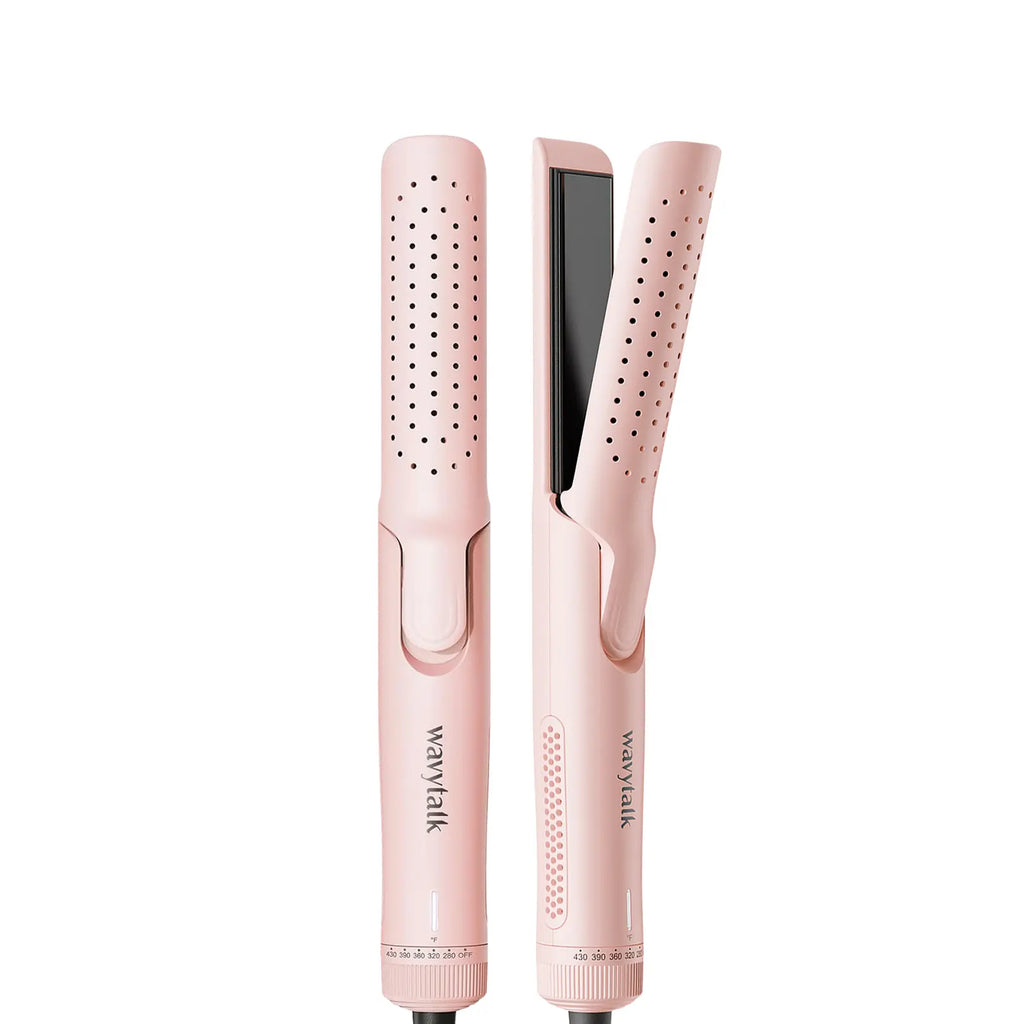 Wavytalk Whirlwind Curl | 360° Airflow Straightener & Curler
