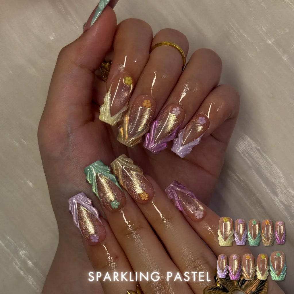 Nailphoria Spring Reverie Collection — Handmade Press-On Nails