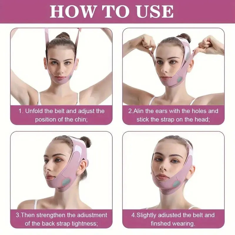 V-Line Lifting Face Strap | Adjustable Facial Sculpting Belt