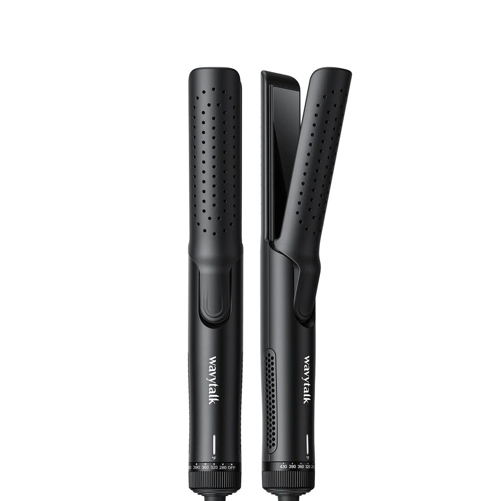 Wavytalk Whirlwind Curl | 360° Airflow Straightener & Curler