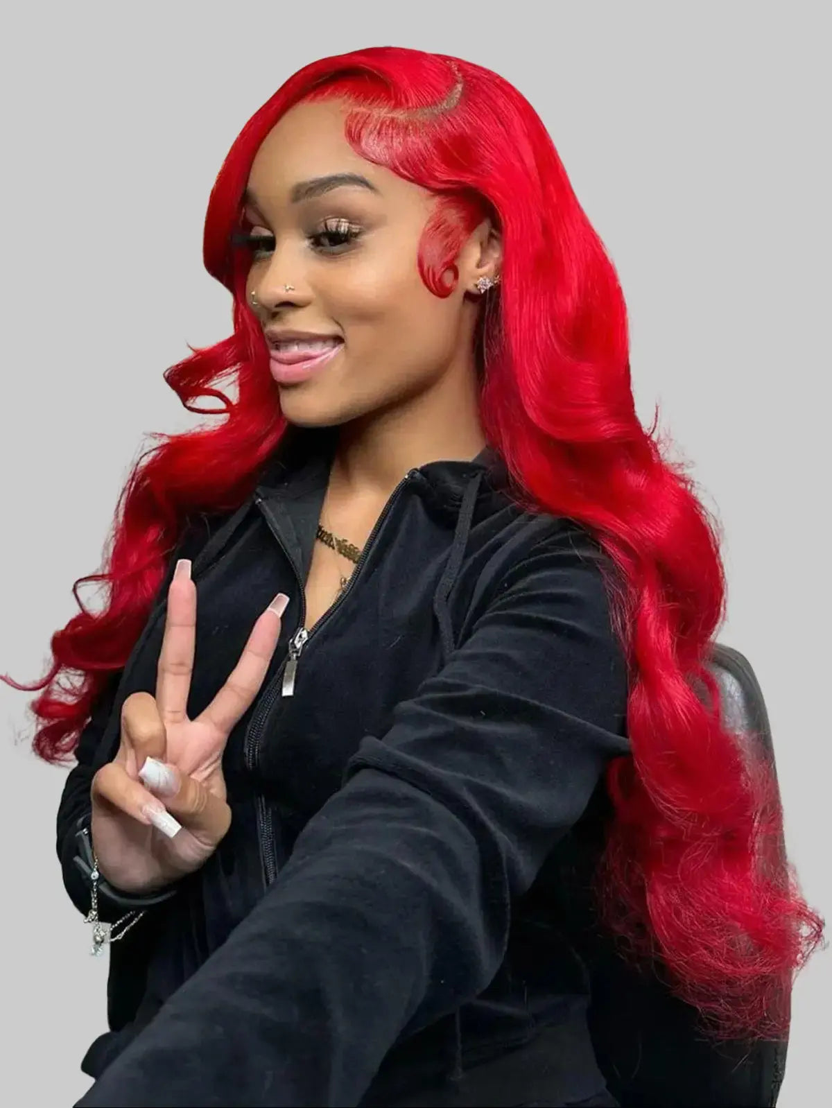 Tuneful 13x6 Body Wave Lace Front Human Hair Wig — Pre-Plucked 180% Density HD Lace