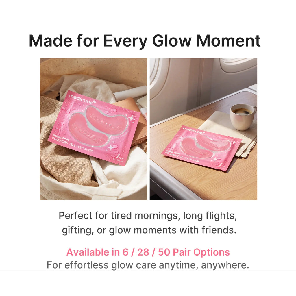Medicube PDRN Pink Collagen Jelly Eye Mask | Hydrogel Eye Patches