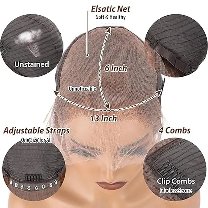 Hot Star P4/27 Highlight 13x6 HD Lace Front Human Hair Wig