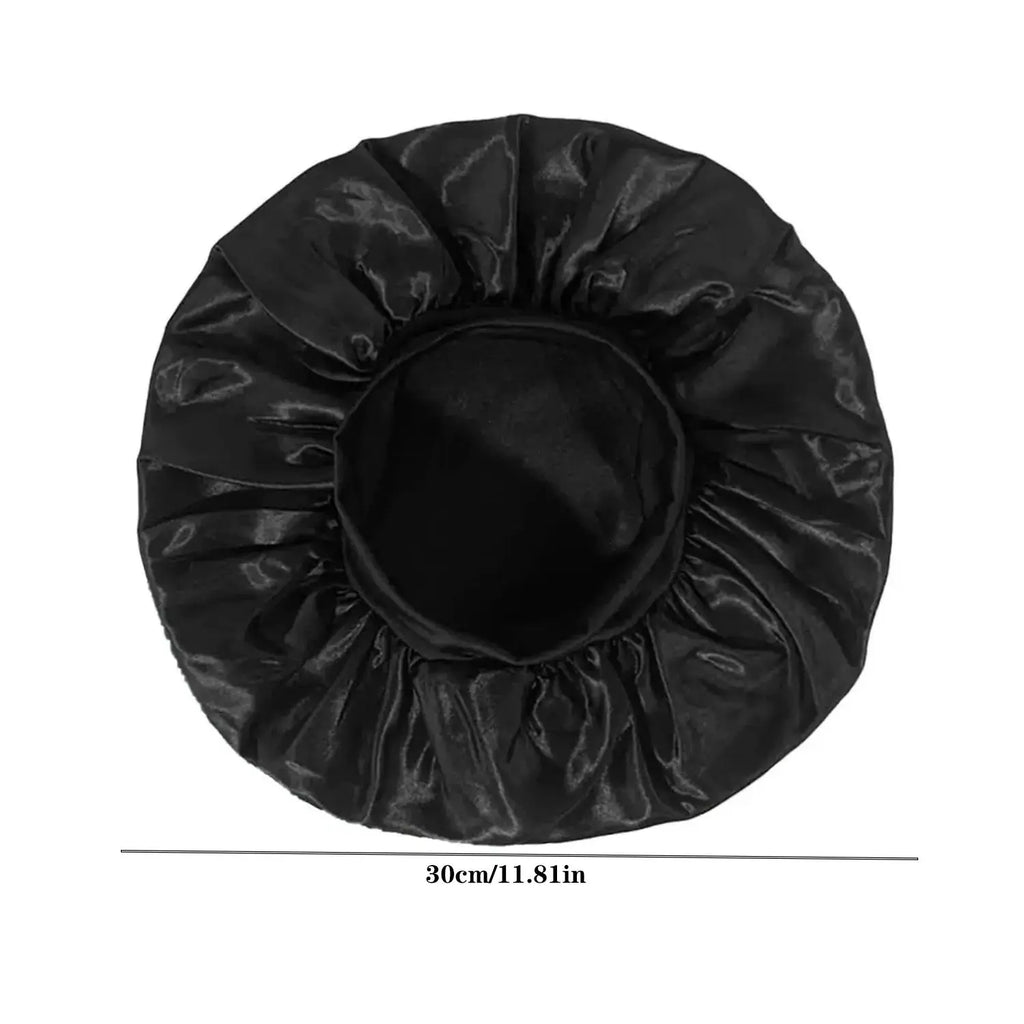 Satin Sleep Bonnet for Natural & Curly Hair | Adjustable Hair Cap
