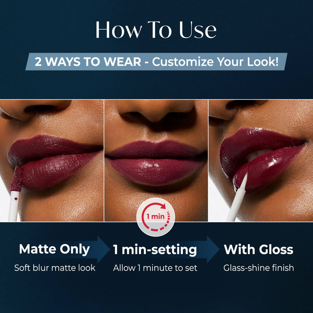 [Laka] Perfect Twin Lip | Dual-Ended Matte Lipstick & Gloss