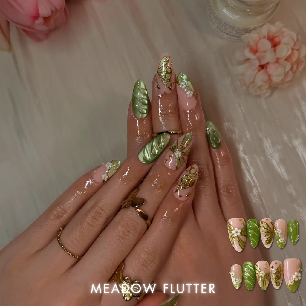 Nailphoria Spring Reverie Collection — Handmade Press-On Nails