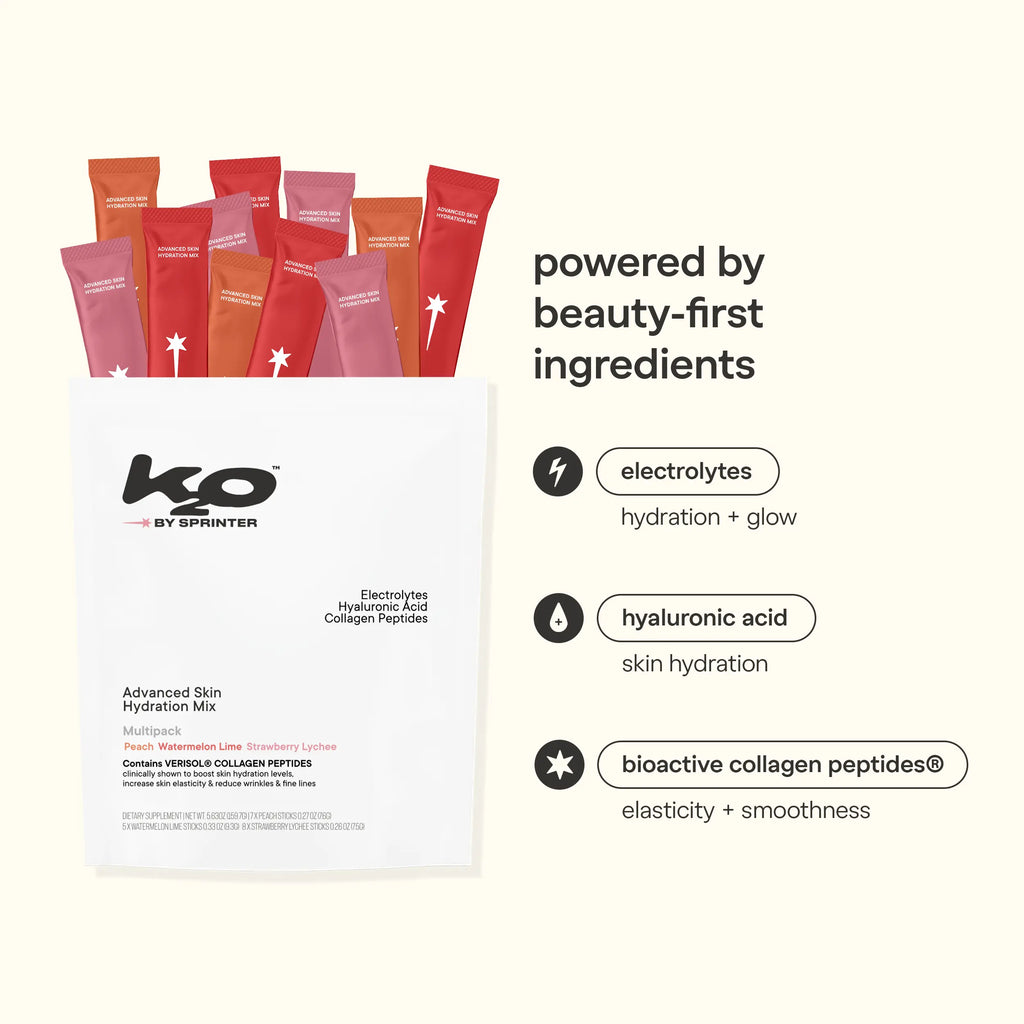 K2O Skin Hydration Mist with Collagen Peptides & Hyaluronic Acid