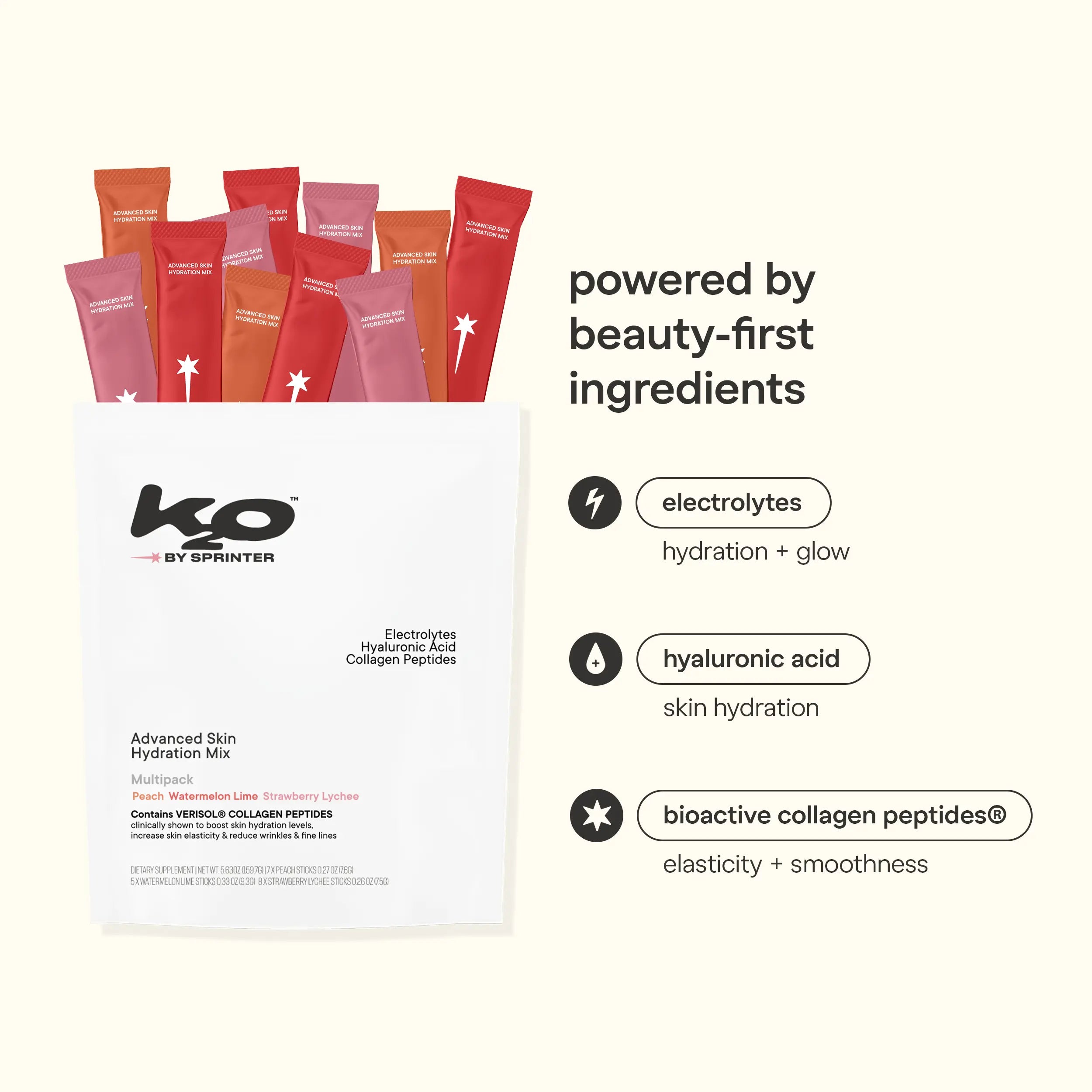 K2O Skin Hydration Mist with Collagen Peptides & Hyaluronic Acid