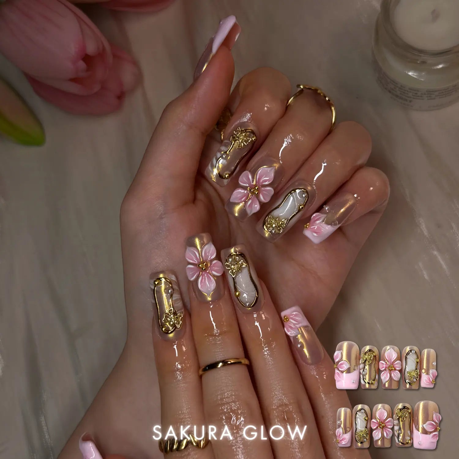 Nailphoria Spring Reverie Collection — Handmade Press-On Nails