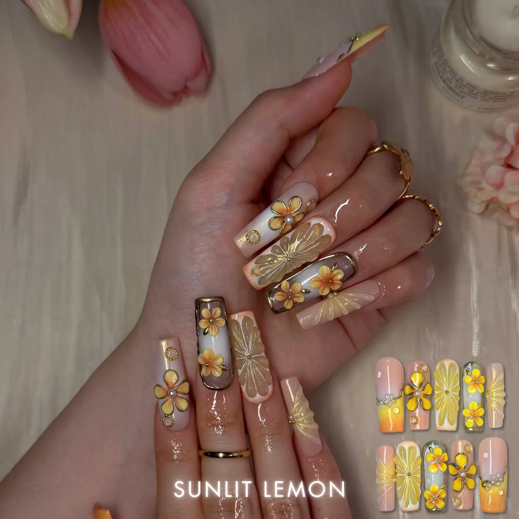 Nailphoria Spring Reverie Collection — Handmade Press-On Nails