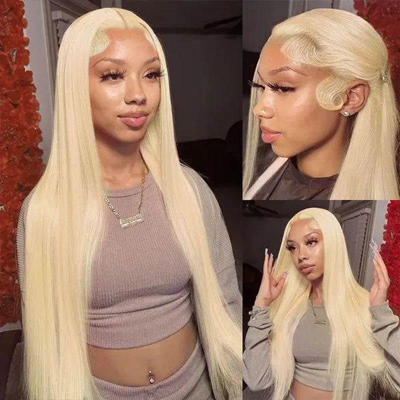 Hot Star 613 Blonde 13x6 HD Lace Front Human Hair Wig