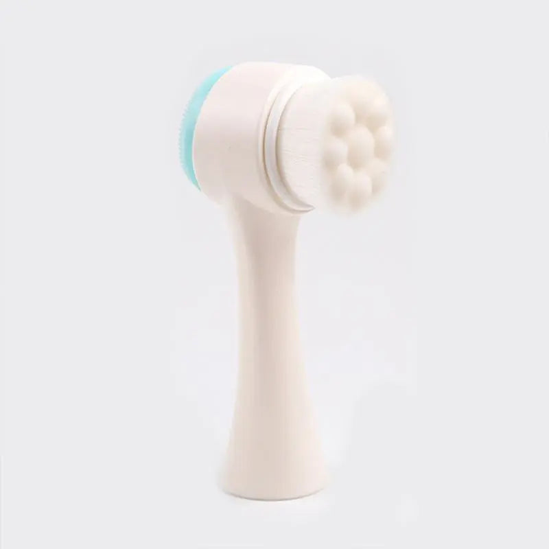 Double-Sided Silicone Face Brush | Facial Cleanser & Massager