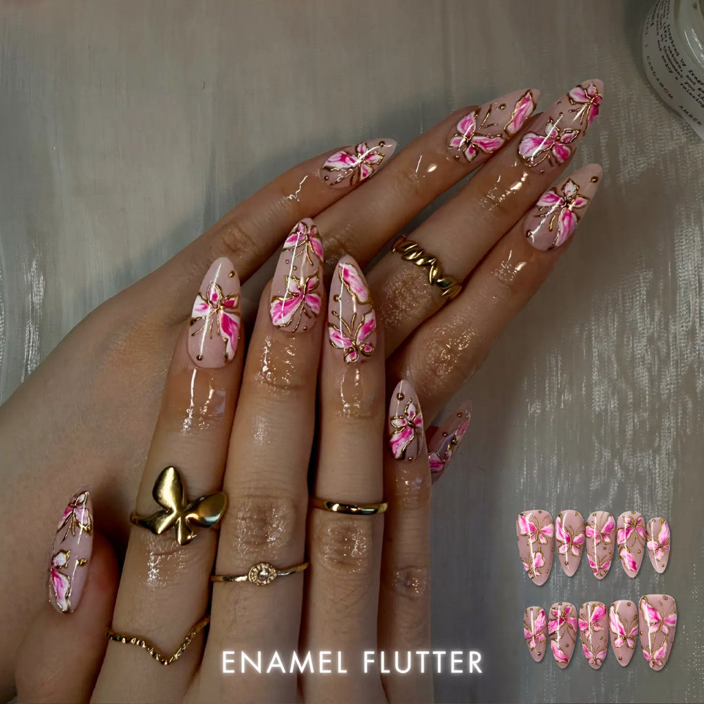 Nailphoria Spring Reverie Collection — Handmade Press-On Nails