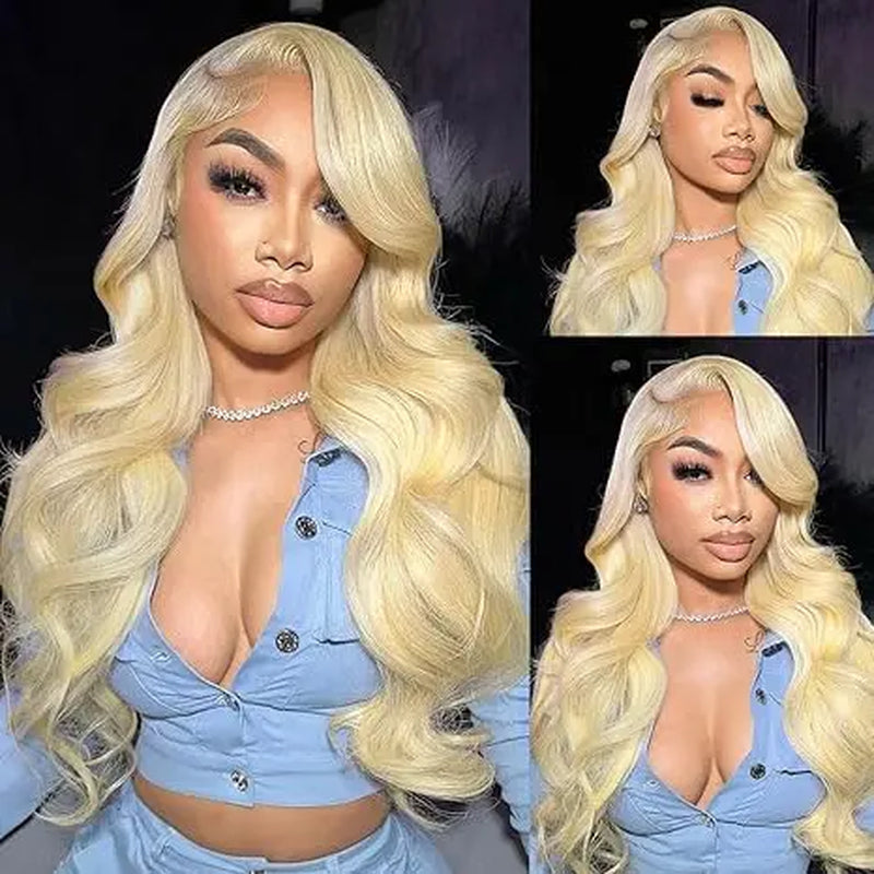 Hot Star 613 Blonde 13x6 HD Lace Front Human Hair Wig