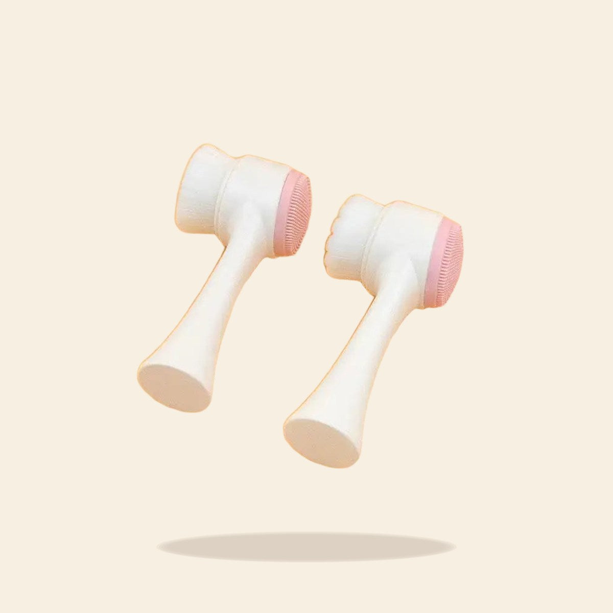 Double-Sided Silicone Face Brush | Facial Cleanser & Massager