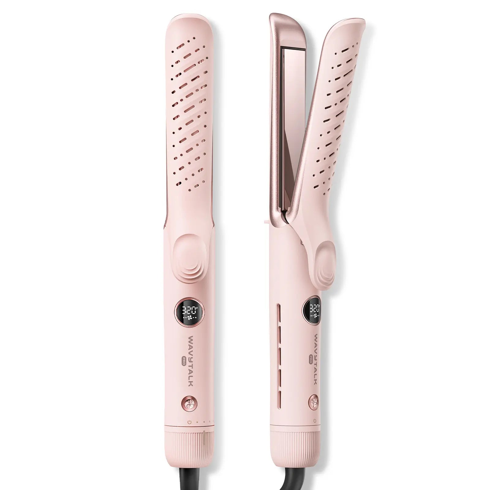 Wavytalk Whirlwind Curl | 360° Airflow Straightener & Curler