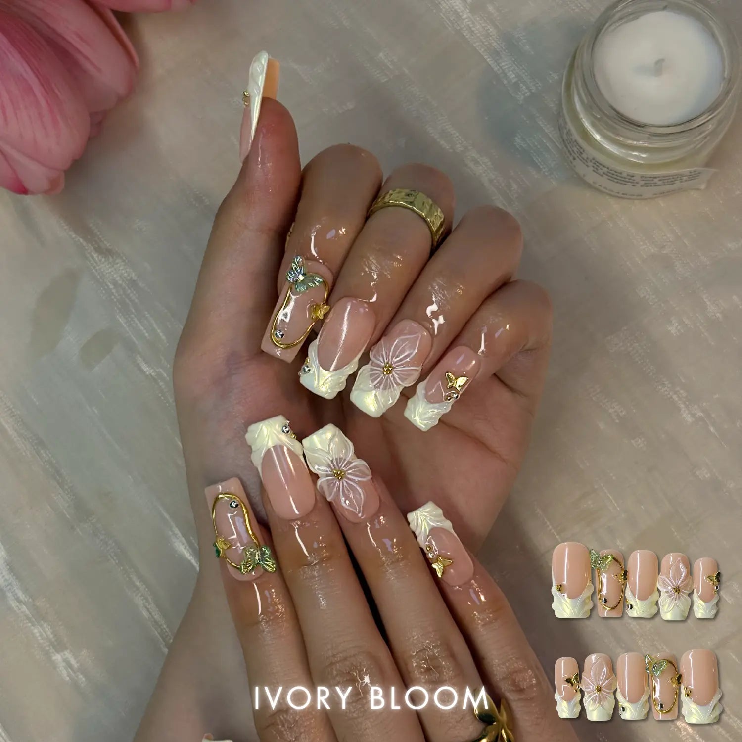 Nailphoria Spring Reverie Collection — Handmade Press-On Nails