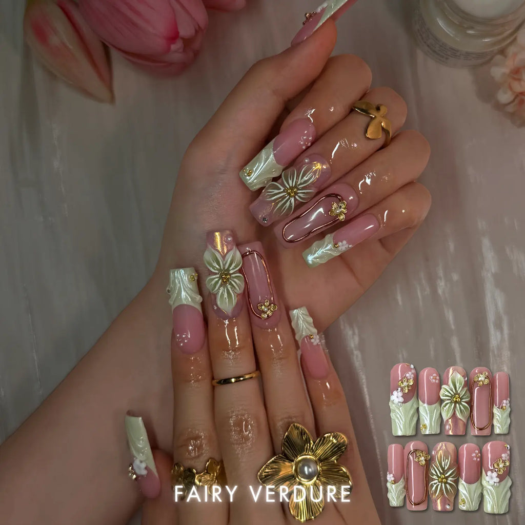 Nailphoria Spring Reverie Collection — Handmade Press-On Nails