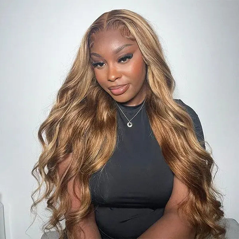 Hot Star P4/27 Highlight 13x6 HD Lace Front Human Hair Wig
