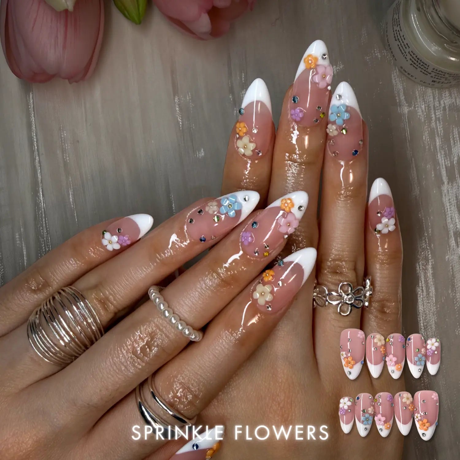 Nailphoria Spring Reverie Collection — Handmade Press-On Nails