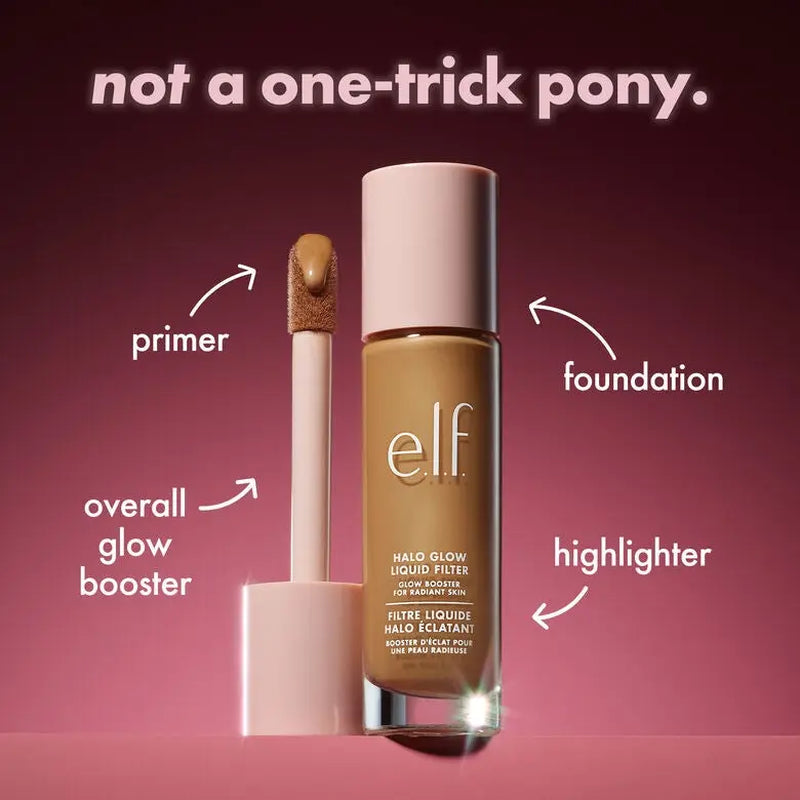 e.l.f. Halo Glow Liquid Filter | Multi-Use Glow Booster