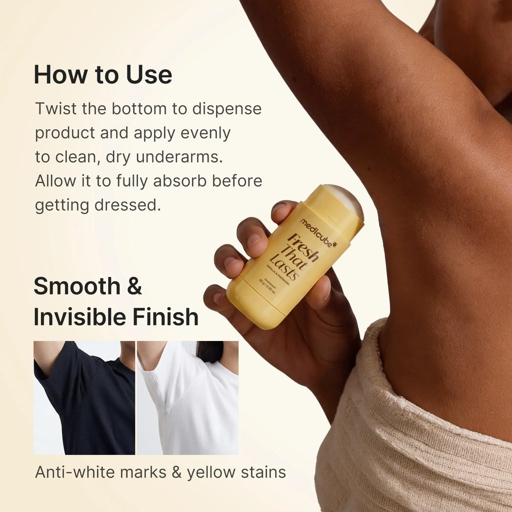 Medicube Vanilla & Pistachio Deodorant | Aluminum-Free Skincare Deodorant
