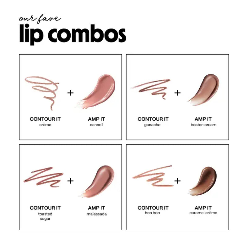 Amp (K)It Lip Liner + Gloss Bundle | Point of View Beauty