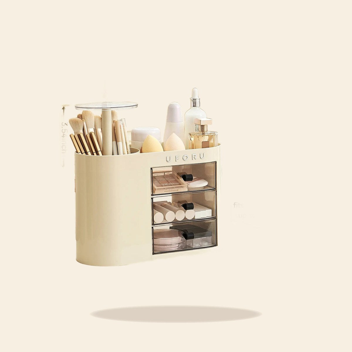 UFORU Makeup Organizer with Drawers | Vanity Cosmetic Storage