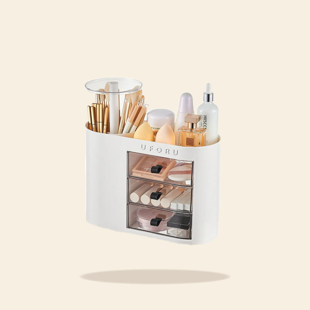 UFORU Makeup Organizer with Drawers | Vanity Cosmetic Storage