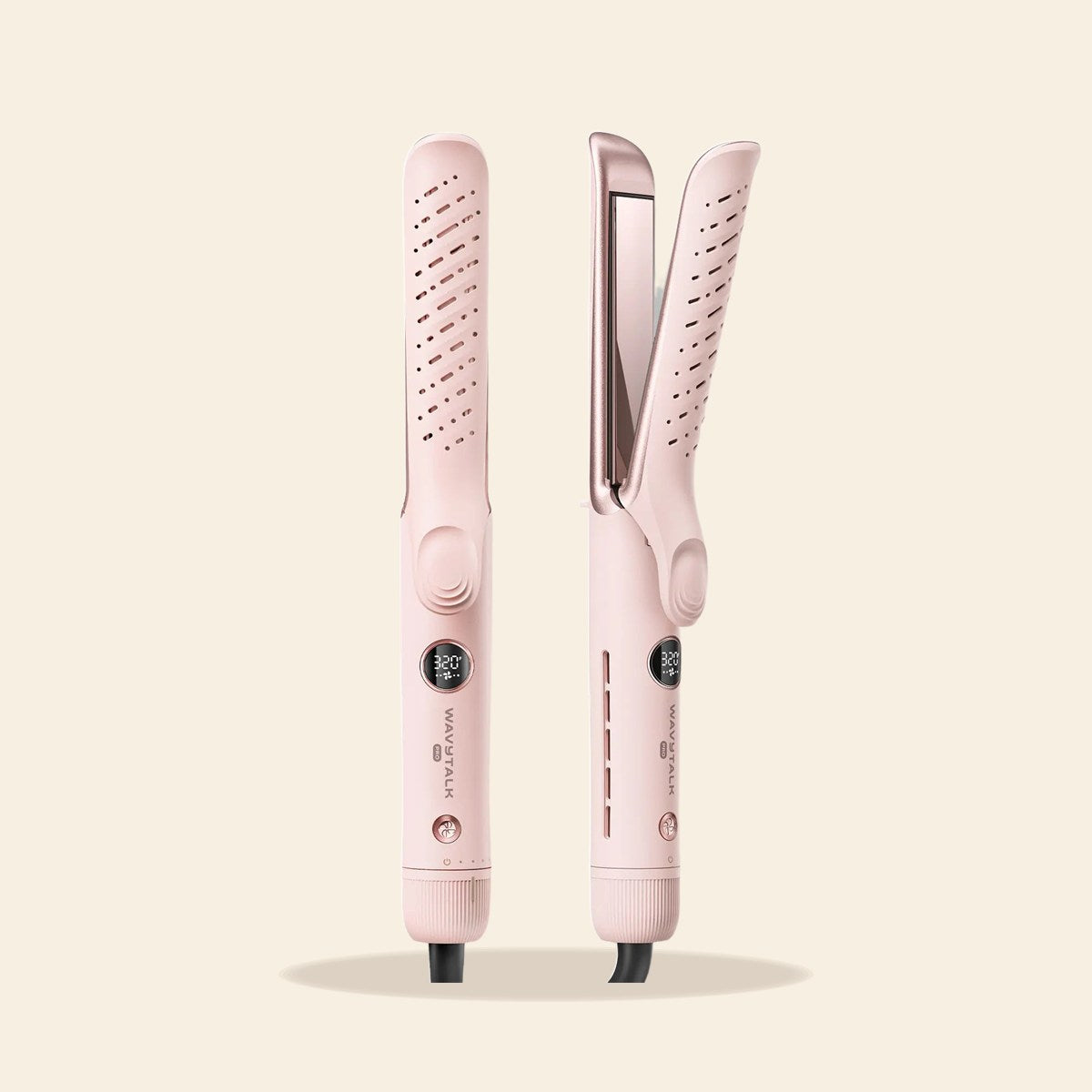 Wavytalk Whirlwind Curl | 360° Airflow Straightener & Curler